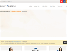 Tablet Screenshot of genuitysystems.com